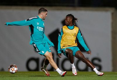 entrenamiento del real madrid