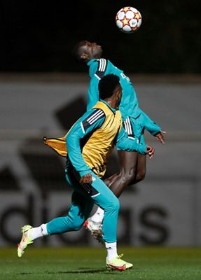 entrenamiento del real madrid