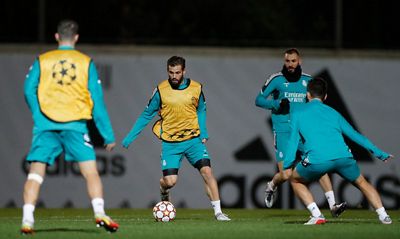entrenamiento del real madrid