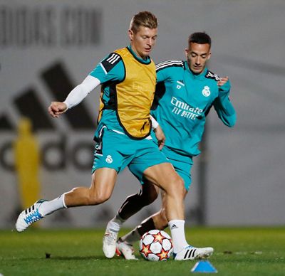 entrenamiento del real madrid