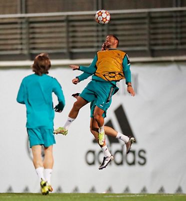 entrenamiento del real madrid