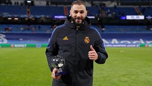 Benzema, elegido el mejor jugador del Real Madrid-Shakhtar