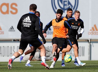 entrenamiento del real madrid