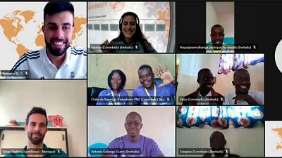 Entrenadores de Mozambique, Angola y Portugal participaron en el 'Foundation Match'