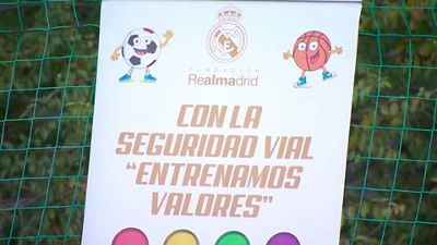 Gonvarri y la Fundación Real Madrid continúan enseñando educación vial