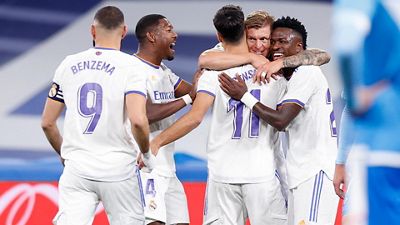 Los goleadores del Real Madrid