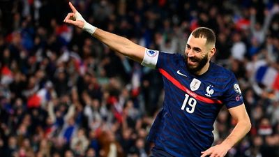 8-0: Doblete de Benzema en la goleada de Francia contra Kazajistán