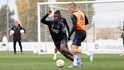 El Real Madrid prepara el partido contra el Granada
