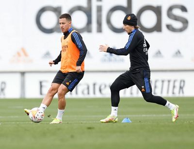 entrenamiento del real madrid