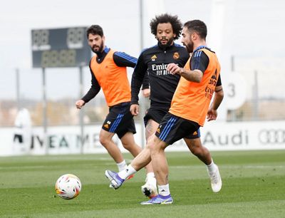 entrenamiento del real madrid