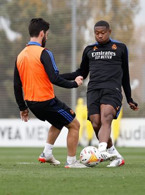 entrenamiento del real madrid