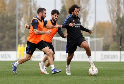 entrenamiento del real madrid
