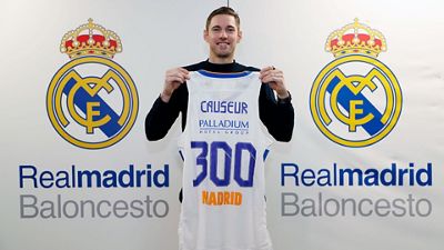 Causeur: 300 partidos con el Real Madrid