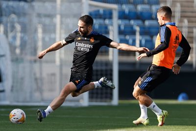 entrenamiento del real madrid