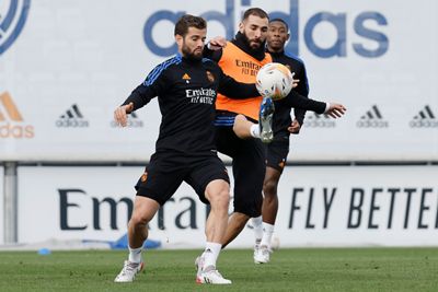 entrenamiento del real madrid