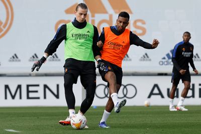 entrenamiento del real madrid