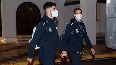 Así fue la llegada del Real Madrid a Granada