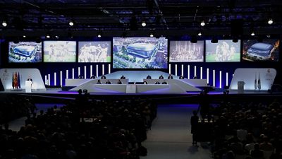 Florentino Pérez: “El fútbol reclama un cambio profundo y el Real Madrid estará en la vanguardia de ese cambio”