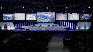 Florentino Pérez: “El fútbol reclama un cambio profundo y el Real Madrid estará en la vanguardia de ese cambio”