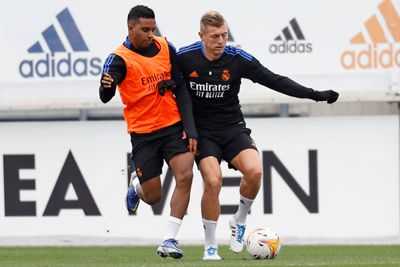 entrenamiento del real madrid