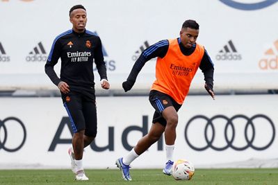 entrenamiento del real madrid