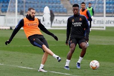 entrenamiento del real madrid
