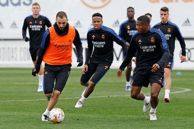 entrenamiento del real madrid