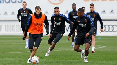 Último entrenamiento antes de visitar al Granada