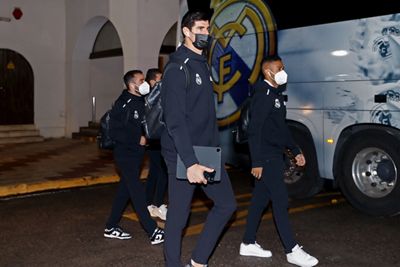 llegada del real madrid a granada