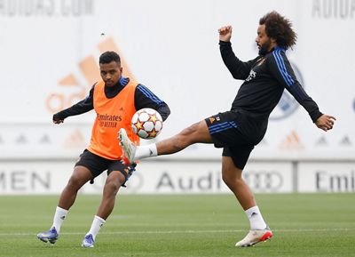entrenamiento del real madrid