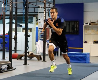 entrenamiento del real madrid