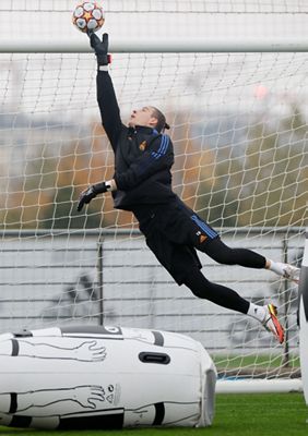 entrenamiento del real madrid