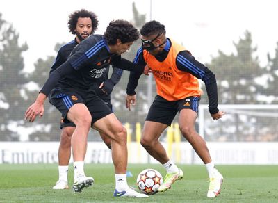 entrenamiento del real madrid