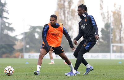 entrenamiento del real madrid