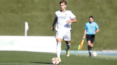 Once inicial del Castilla frente a la UE Costa Brava