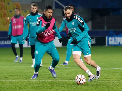 entrenamiento del real madrid