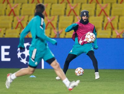 entrenamiento del real madrid
