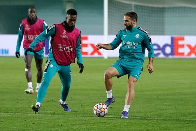 entrenamiento del real madrid
