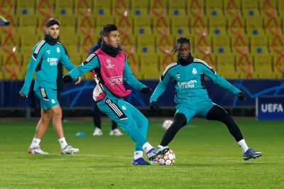 entrenamiento del real madrid