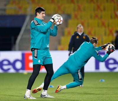 entrenamiento del real madrid