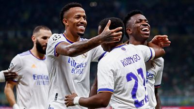 Once inicial del Real Madrid contra el Sheriff Tiraspol