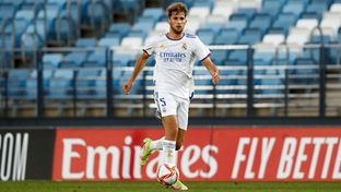 Once inicial del Castilla contra el Algeciras