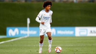 Once inicial del Castilla contra el Sabadell