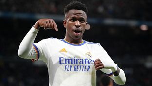 As assistências de Vini Jr. esta temporada