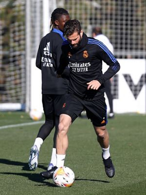 entrenamiento del real madrid