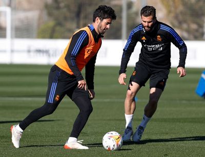 entrenamiento del real madrid