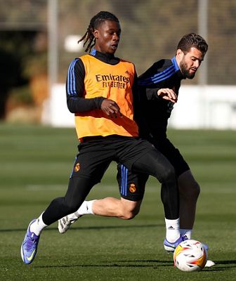 entrenamiento del real madrid