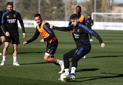 entrenamiento del real madrid