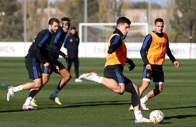 entrenamiento del real madrid
