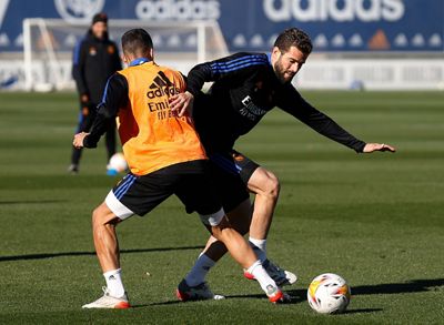 entrenamiento del real madrid